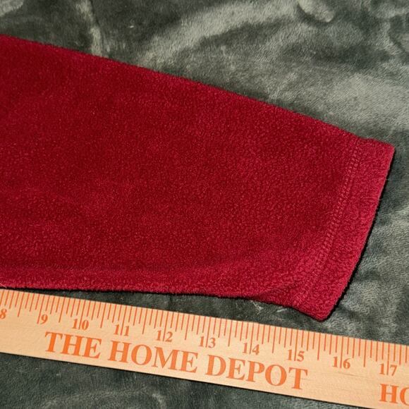 Vintage Disney Winnie The Pooh Tigger Fleece Hoodie Women's 1X Red 1/4 Zip - Picture 9 of 11